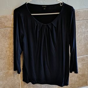 Navy Talbots 3/4 sleeve shirt